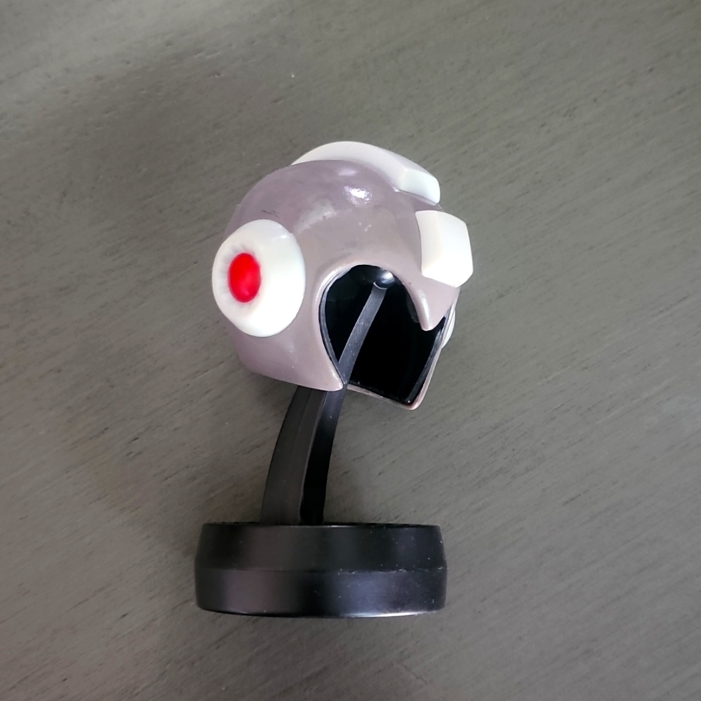Megaman helmet with stand